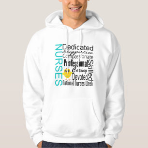 Nurses Recognition Collage - National Nurses Week Hoodie