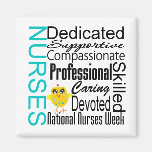 Nurses Recognition Collage - National Nurses Week Magnet