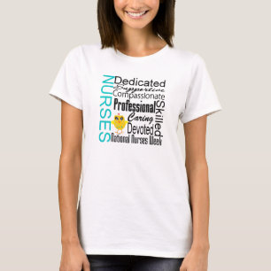 Nurses Recognition Collage - National Nurses Week T-Shirt