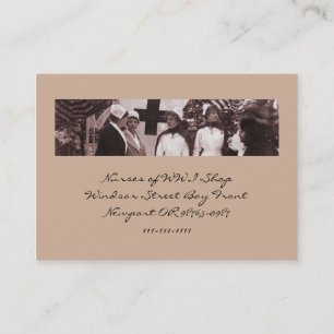 Nurses Recruitment Business Card