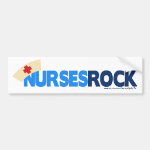 Nurses Rock Bumper Sticker