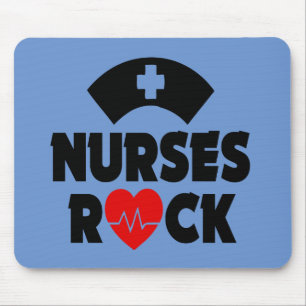 Nurse's Rock funny mouse pad