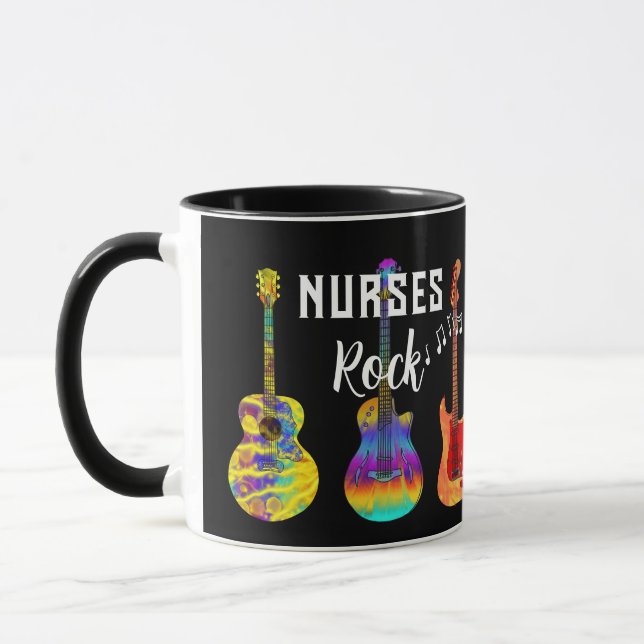 Nurses Rock Graduation Mug (Left)