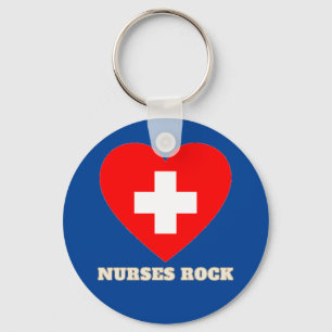 Nurses rock key ring