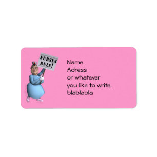 Nurses Rule! Label