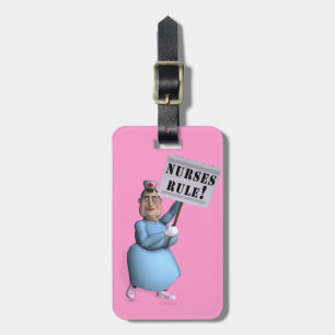 Nurses Rule! Luggage Tag