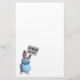 Nurses Rule! Stationery
