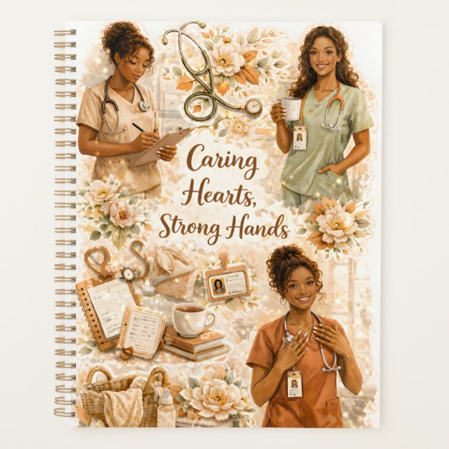 Nurses run on coffee and care planner (Front)