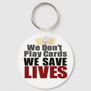 Nurses Save Lives Key Ring