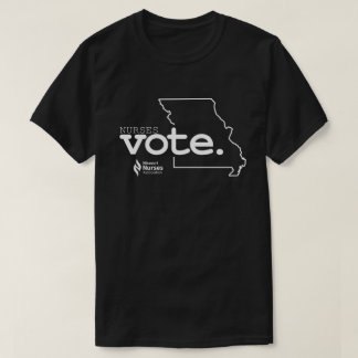 Nurses Vote Dark Coloured T-Shirt