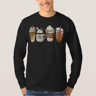 Nurse's Week 2022 Nurse Coffee Life Cna Cma Love 2 T-Shirt