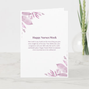 Nurses Week Card — Happy Nurses Week