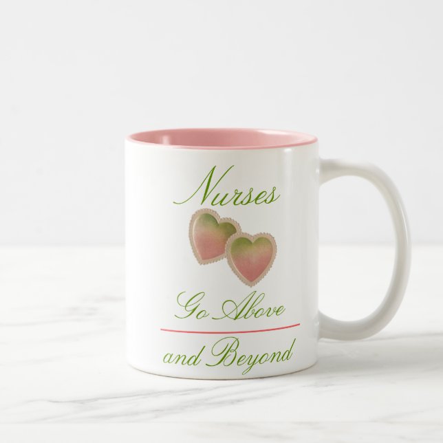 NURSES' WEEK PERSONALIZE GIFTS Two-Tone COFFEE MUG (Right)
