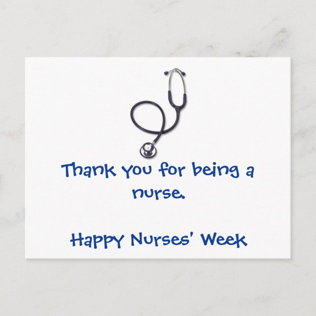Nurses' Week postcard (Front)