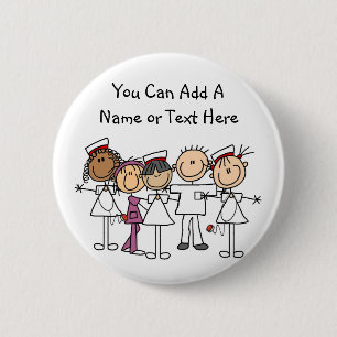 Nurses Week T-shirts and Gifts 6 Cm Round Badge