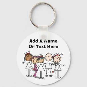 Nurses Week T-shirts and Gifts Key Ring