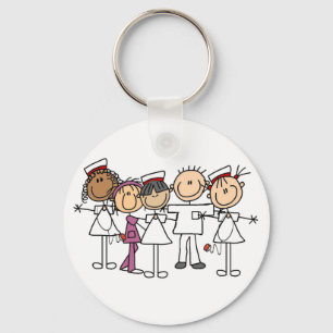 Nurses Week T-shirts and Gifts Key Ring