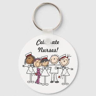 Nurses Week T-shirts and Gifts Key Ring