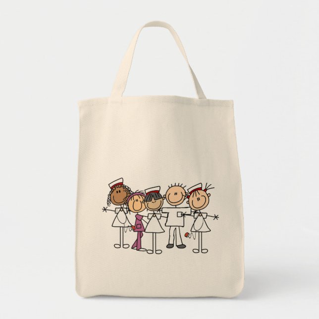 Nurses Week T-shirts and Gifts Tote Bag (Front)