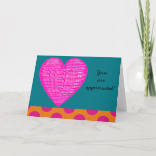 Nursing Assistant Appreciation Thank You Card