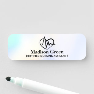Nursing Assistant CNA Name Tag