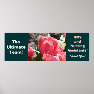 Nursing Assistants RN Ultimate Team Thanks posters