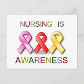 NURSING AWARENESS POSTCARD