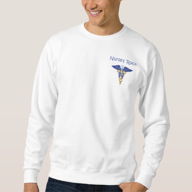 Nursing Caduceus Sweatshirt (Front)
