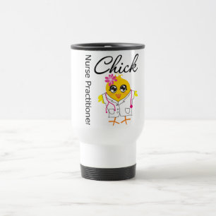Nursing Career Chick Nurse Practitioner Travel Mug