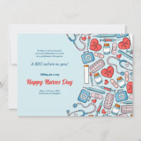 Nursing Elements Happy Nurses Day Card