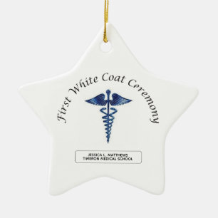 Nursing First White Coat Ceremony Ceramic Tree Decoration