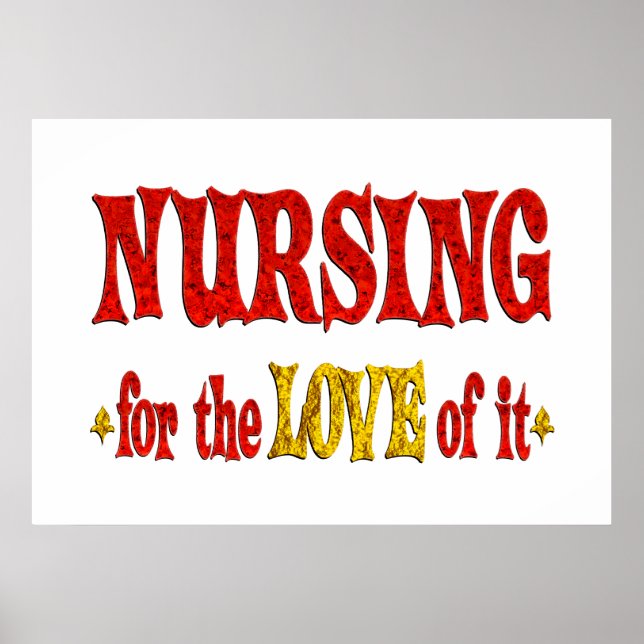 Nursing for Love Poster (Front)