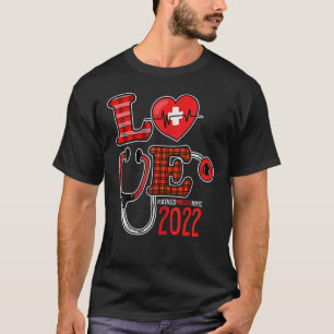 Nursing For Women Girls Students Er Cna Rn Nurse T-Shirt