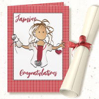 Nursing Graduation Card for Her - Ethnic Nurse