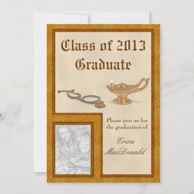 Nursing Graduation Invitation (Front)