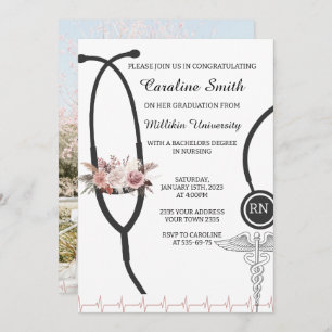 Nursing Graduation Invitation