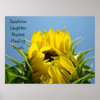 Nursing Healing Touch art print Sunshine Laughter