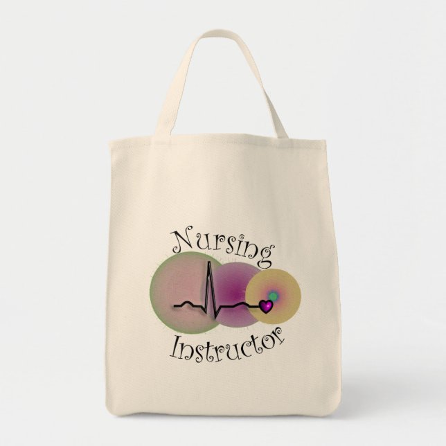 Nursing Instructor Gifts Tote Bag (Front)