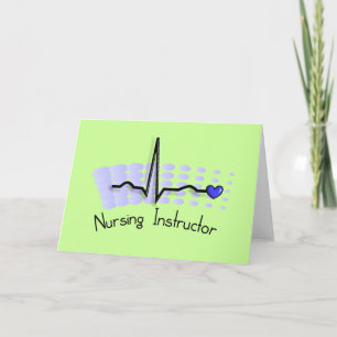 Nursing Instructor QRS Blue Card