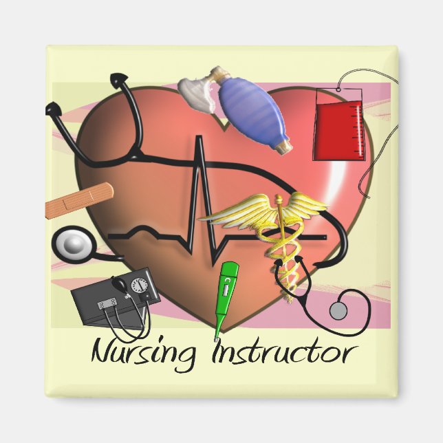 Nursing Instructor Thank You Gifts Magnet (Front)