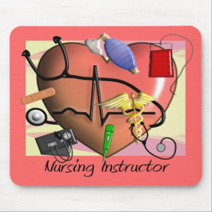 Nursing Instructor Thank You Gifts Mouse Mat