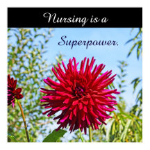 Nursing is a Superpower art prints posters Nurse
