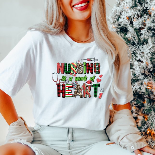 Nursing is a Work of Heart Women's T-Shirt (Creator Uploaded)