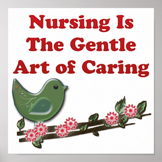 Nursing Is Caring Poster (Front)