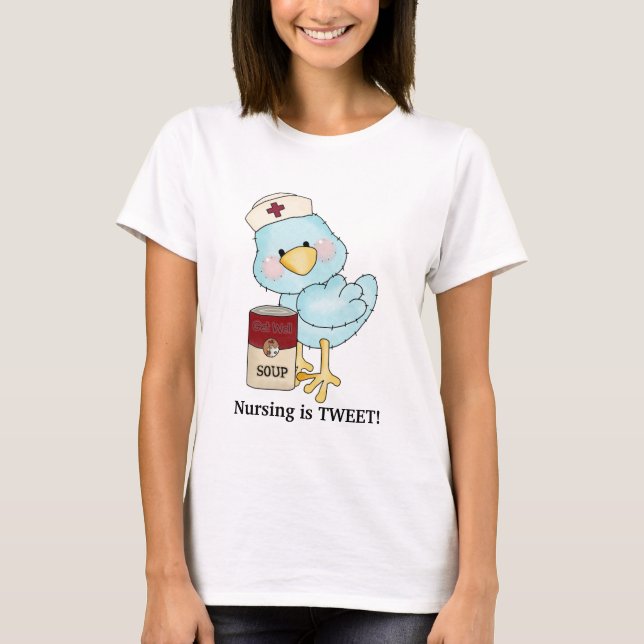 Nursing Is Tweet t-shirt (Front)