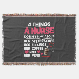 Nursing Life | 4 Things About Nurse Throw Blanket