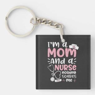 Nursing Life I Am A Mum And A Nurse Key Ring