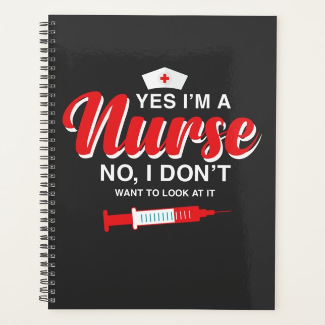 Nursing Life | I Am A Nurse Planner (Front)