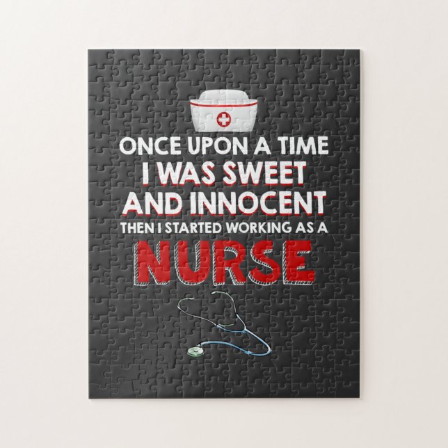 Nursing Life | I Working As A Nurse Jigsaw Puzzle (Vertical)