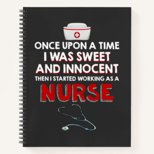 Nursing Life I Working As A Nurse Notebook
